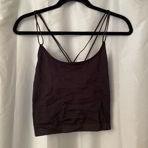 NWT Black Crop Top XL